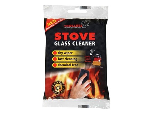Trollull stove glass - glass, cleaner