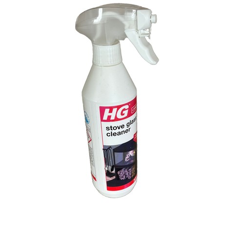 Stove glass cleaner spray - cleaner,