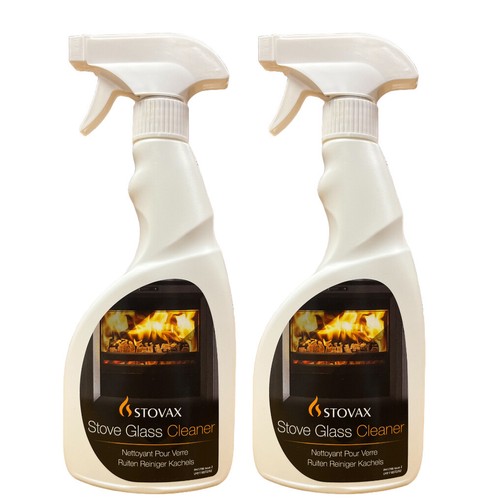 Stove glass cleaner spray - glass,