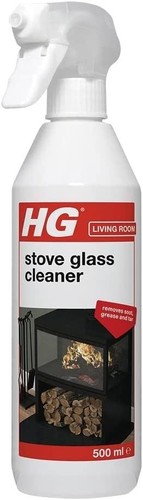 Stove glass cleaner spray - hg,