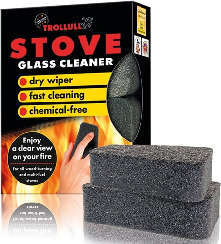 Stove glass cleaner for - glass,