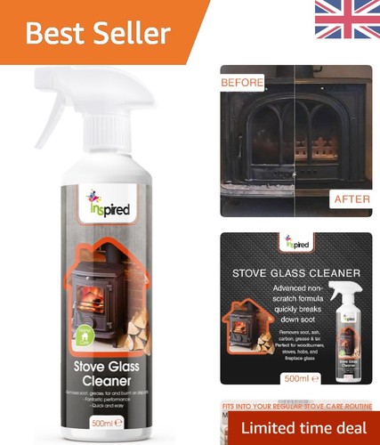 Stove glass cleaner - stove,