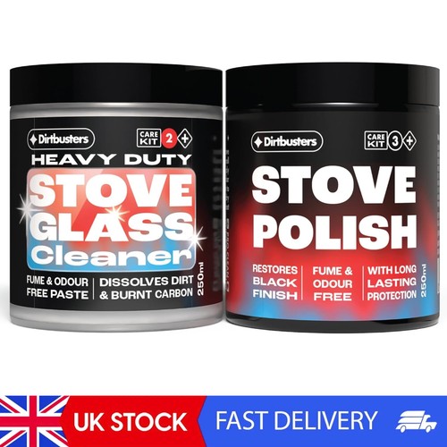Stove glass cleaner black - cleaner,