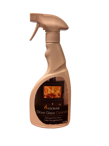 Stove glass cleaner spray - glass,