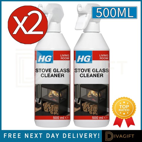 Stove glass cleaner - stove,