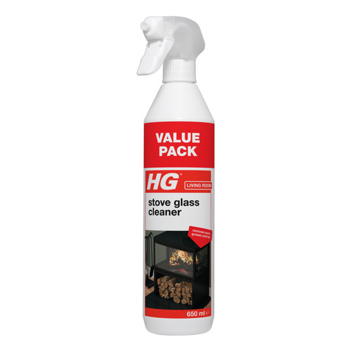 Stove glass cleaner - stove, wood